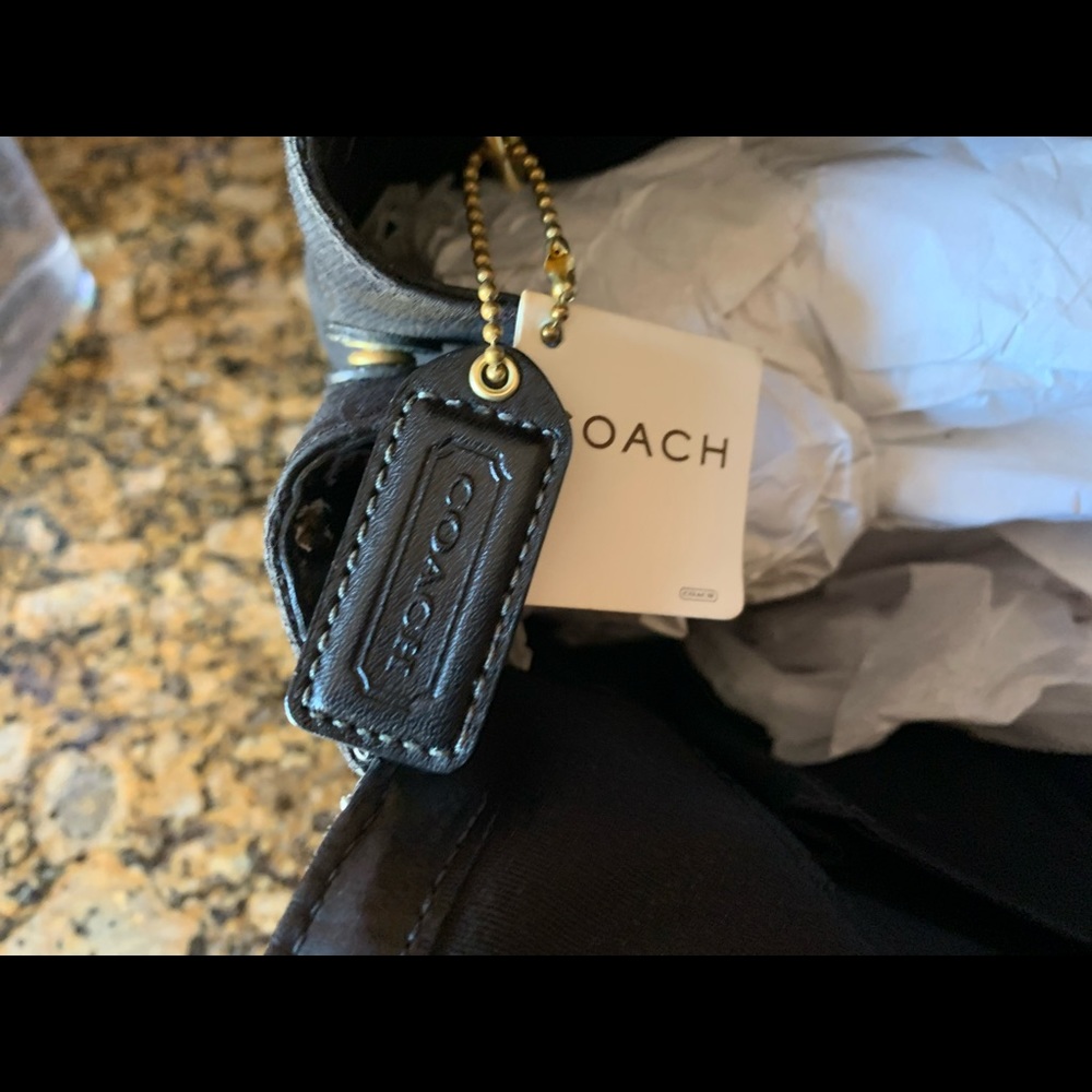 Host Pick! Stylish Coach Tote Purse Briefcase EUC - Picture 11 of 14